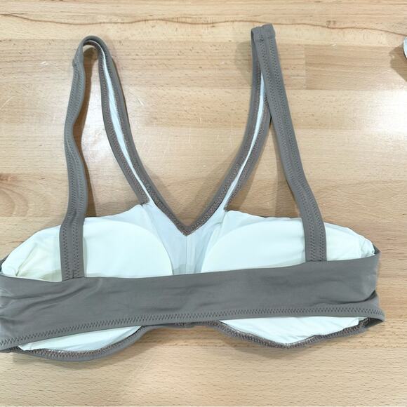 Andie Swim The Monaco Top Bikini Brown Sample - Picture 7 of 7